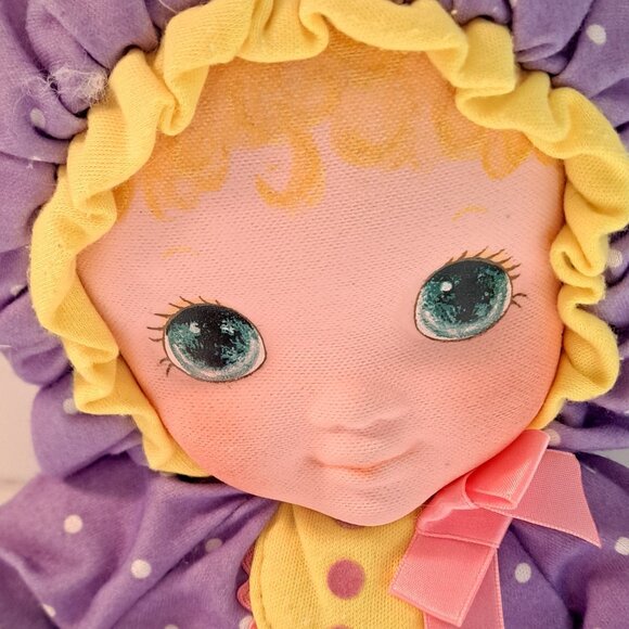 Jammie pies. Pittipin purple plush doll Playskool vintage - Picture 6 of 9